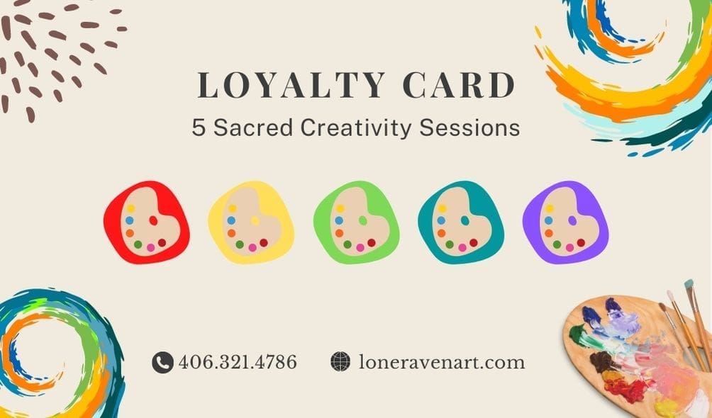 Creativity/Mindfulness Class - 5 Class Pass